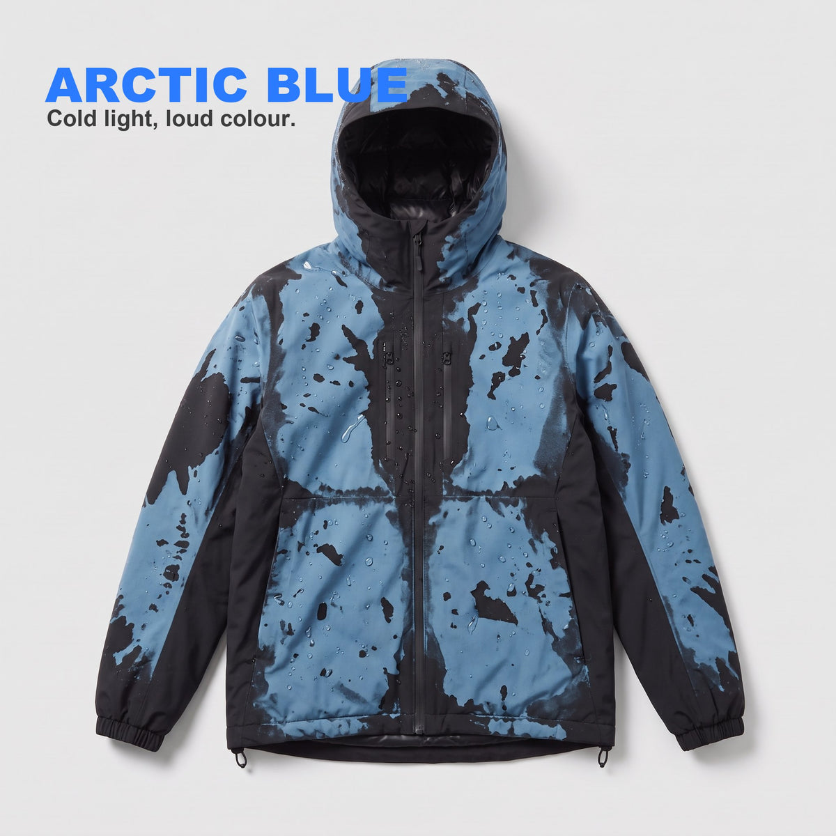 Arctic Blue colourway, fully revealed