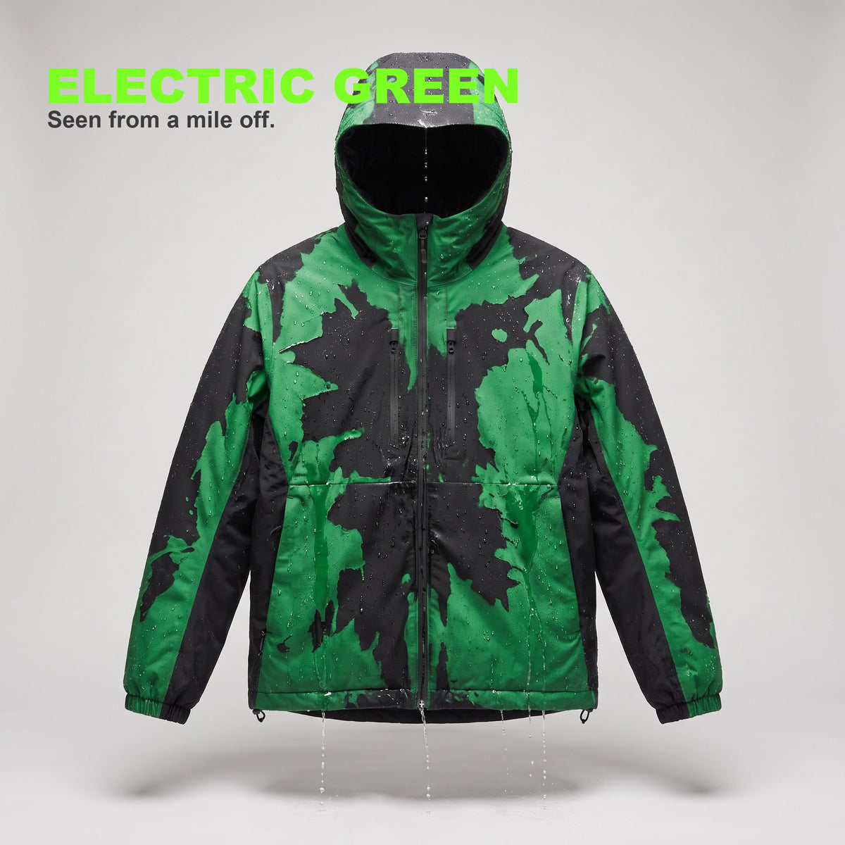 Electric Green colourway, fully revealed